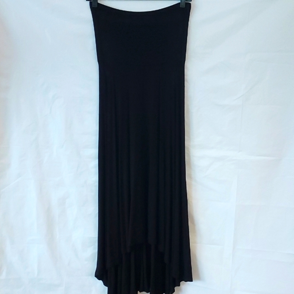 Black Strapless Dress